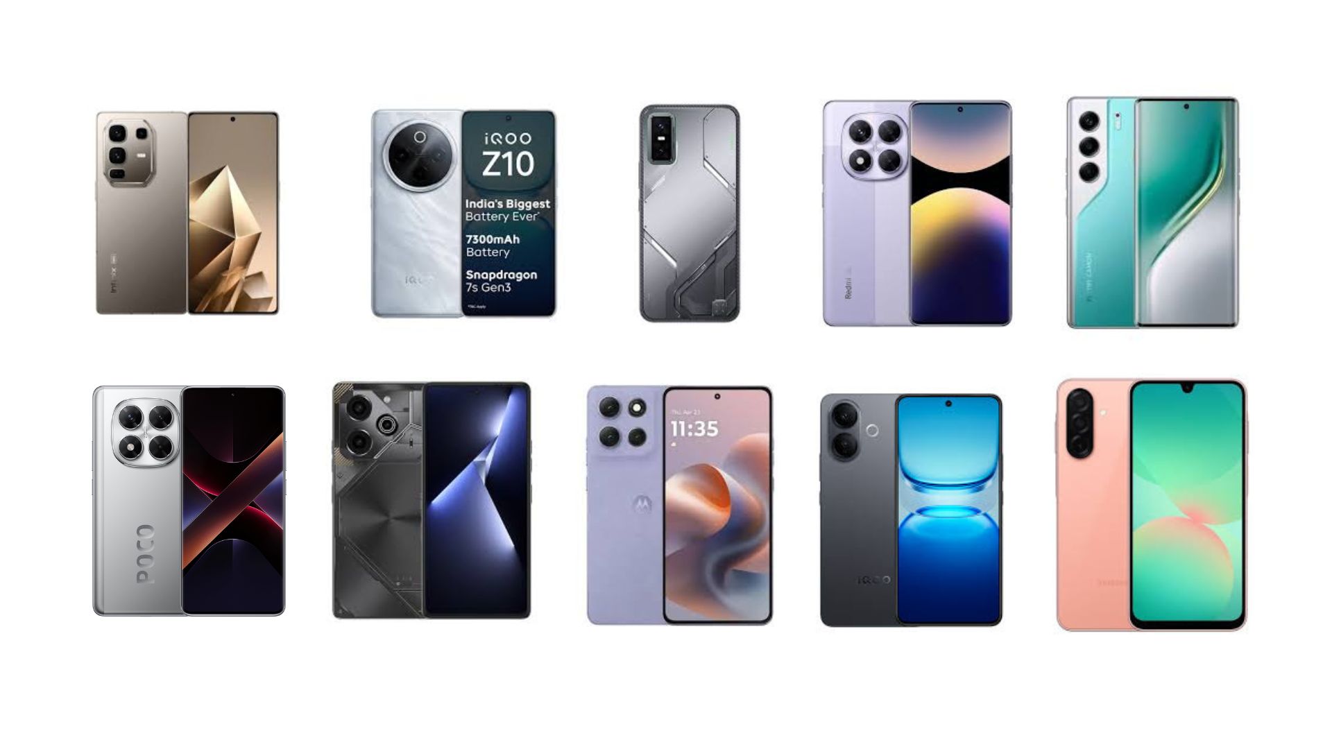 Gila Spesifikasinya! 10 HP 3 Jutaan 2026 dengan RAM 12GB & Baterai 7000 mAh 